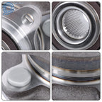 Set of 4 Wheel Bearing Hubs for Ford Fusion Lincoln MKZ (2013–2016)