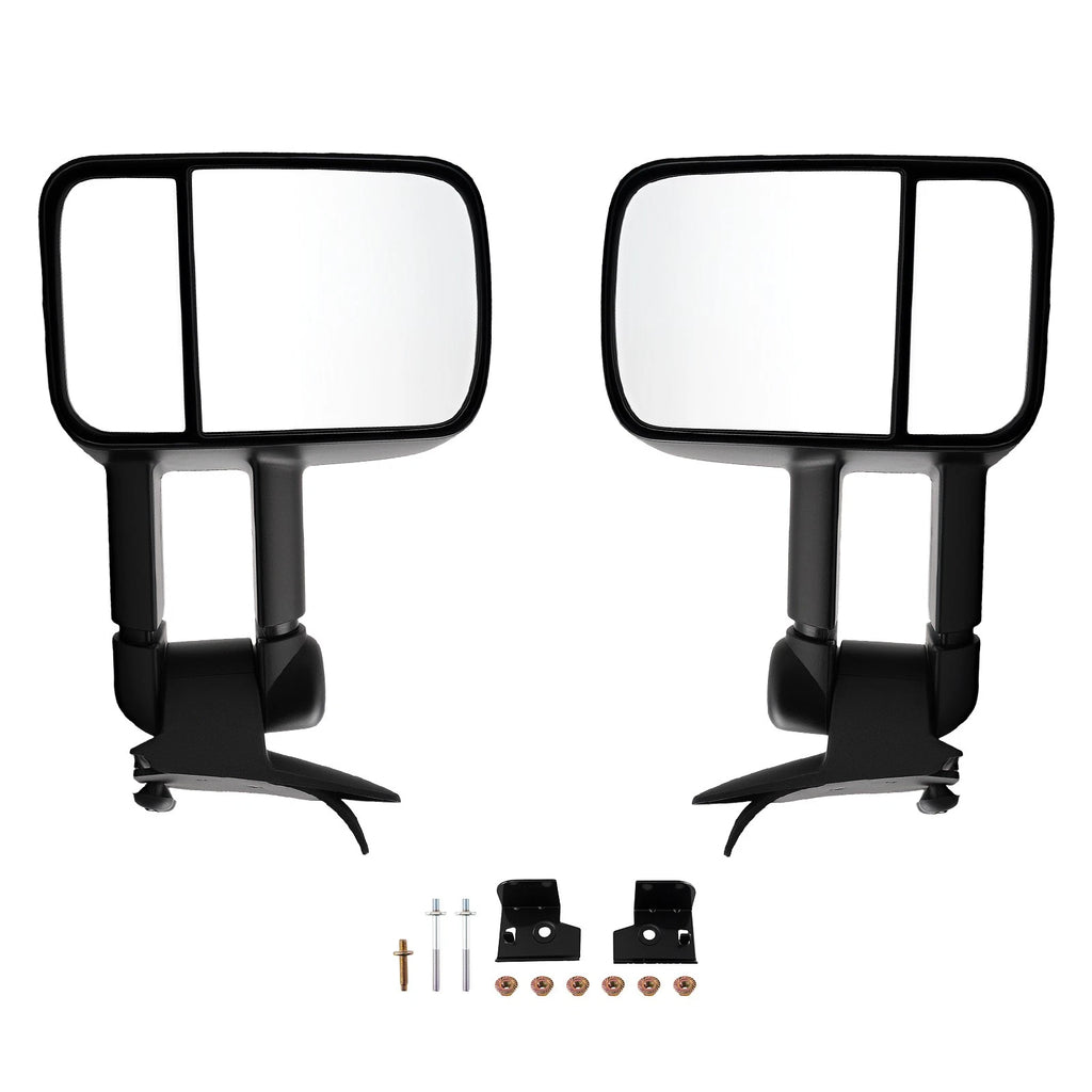 Rear View Mirror for GMC C/K 1500 2500 3500 (1988–1998) Manual Black