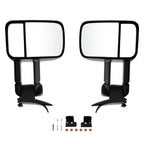 Rear View Mirror for GMC C/K 1500 2500 3500 (1988–1998) Manual Black