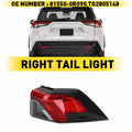 Tail Light Assembly for Toyota RAV4 (2019–2022) Outer Rear Right