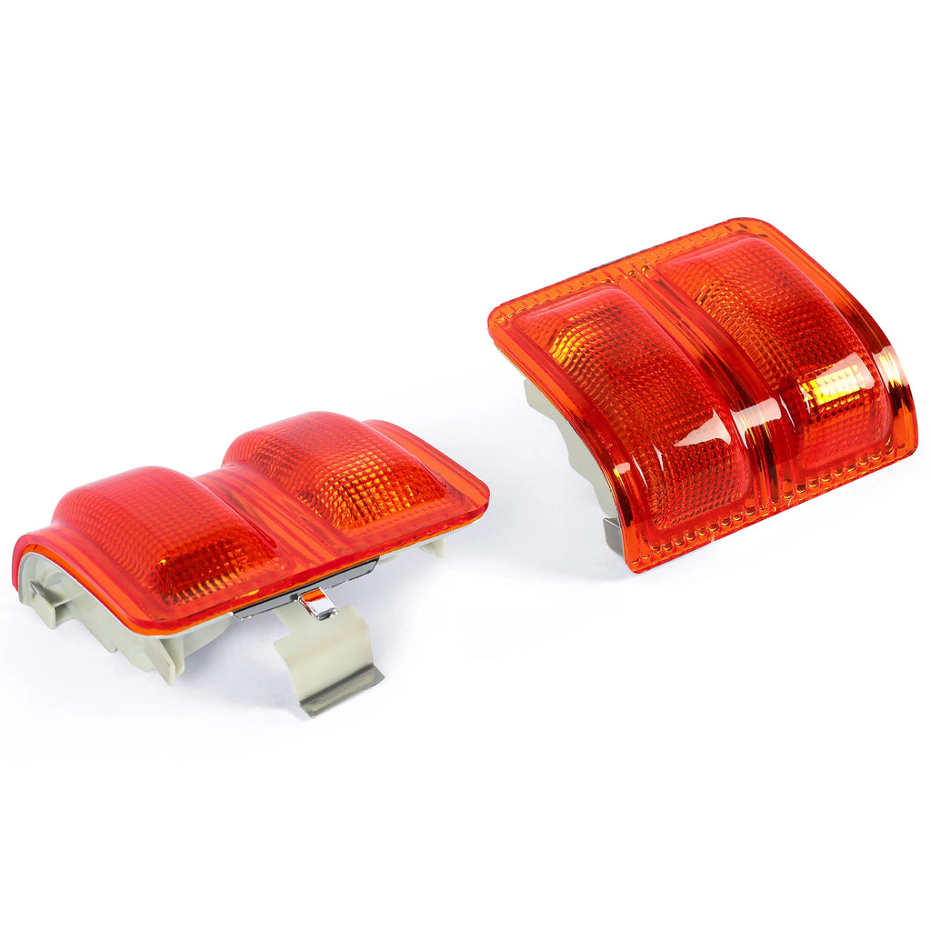 Side Mirror Turn Signal Lights Amber Lens for Ford F-250 F-350 (2008–2016)