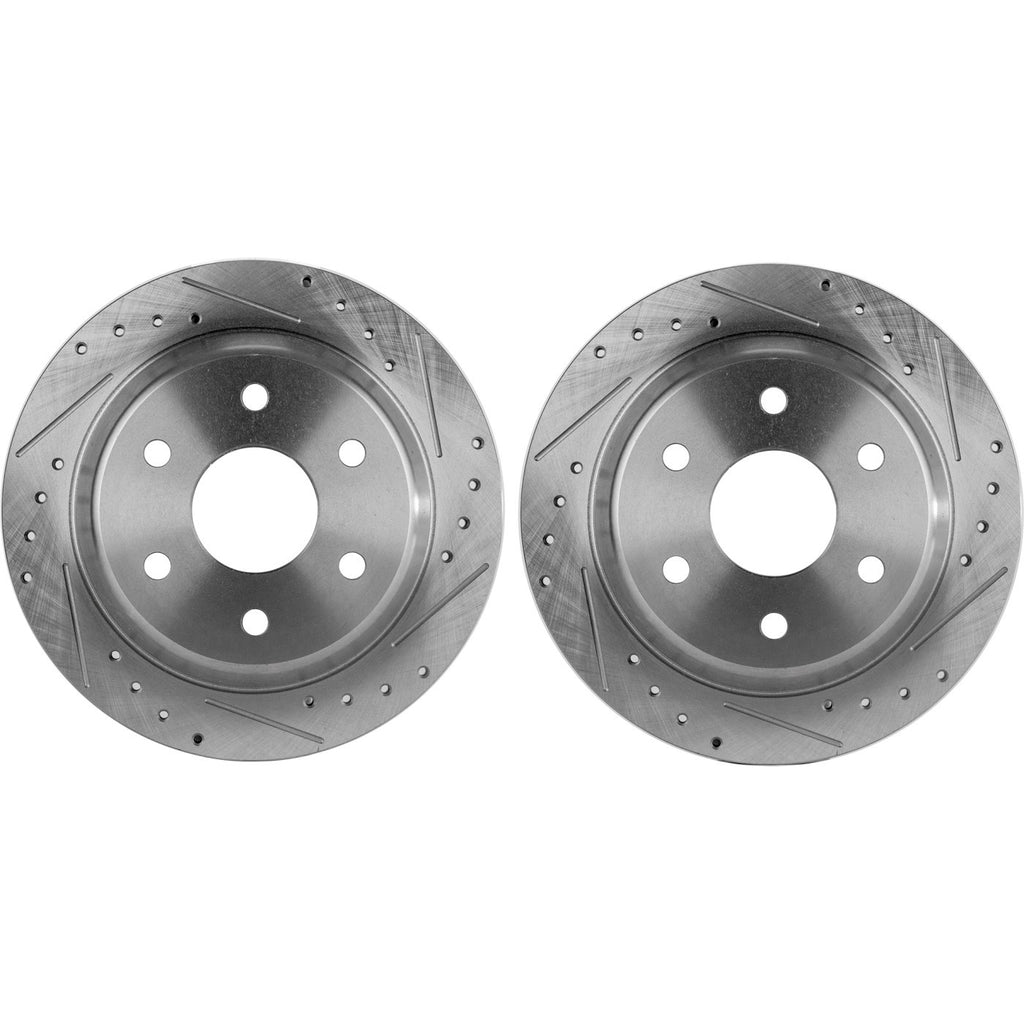 Disc Brake Rotor and Pad Kit for Chevrolet Silverado 1500 (2001–2004)