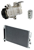 A/C Compressor Kit with Condenser for Chevrolet Equinox 3.4L (2007–2009)