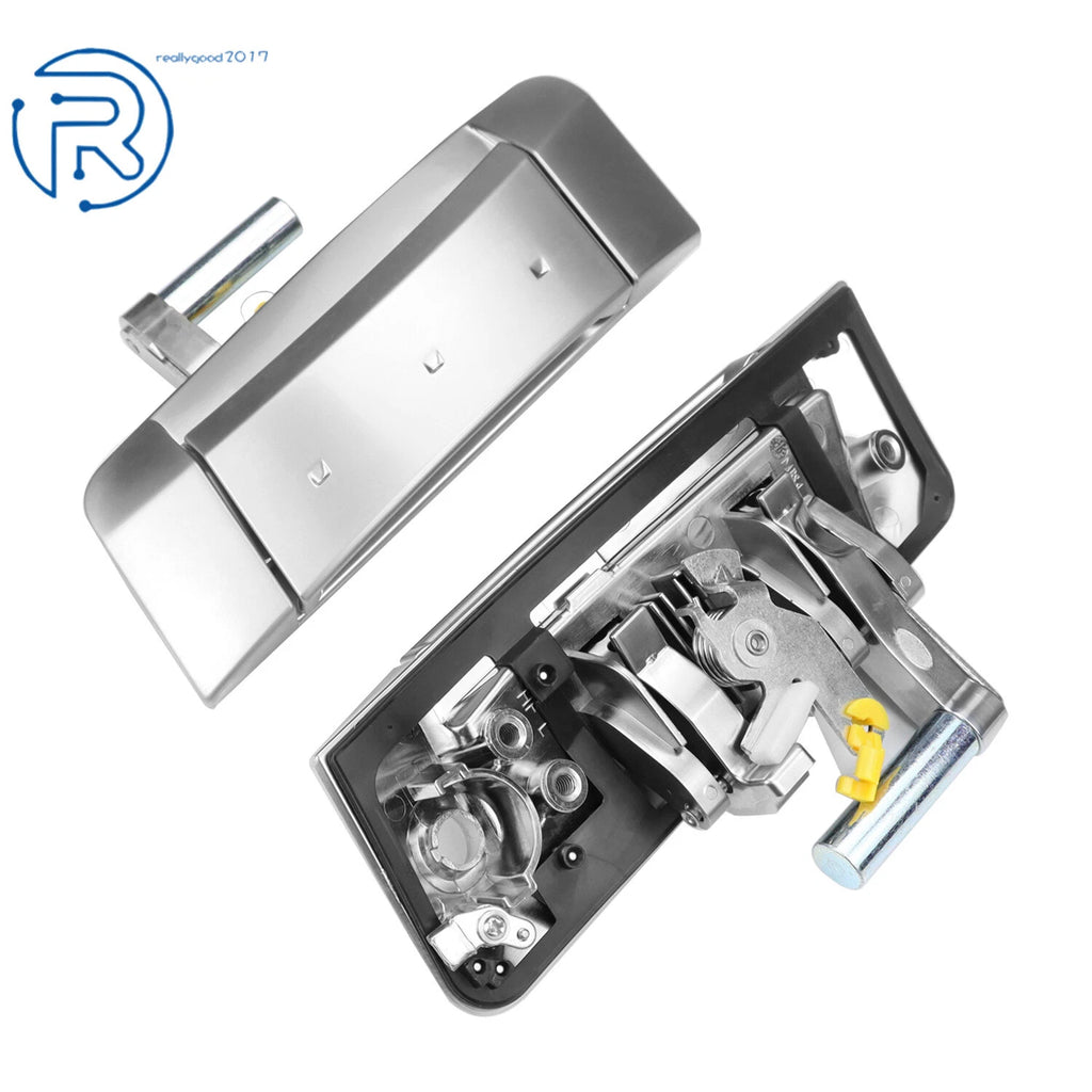 Set of 2 Silver Door Handles for Nissan 350Z (2003–2009)