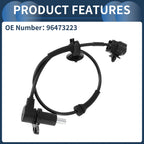 ABS Wheel Speed Sensor No. 96473223 for Chevrolet Aveo (2004–2011) Rear Right