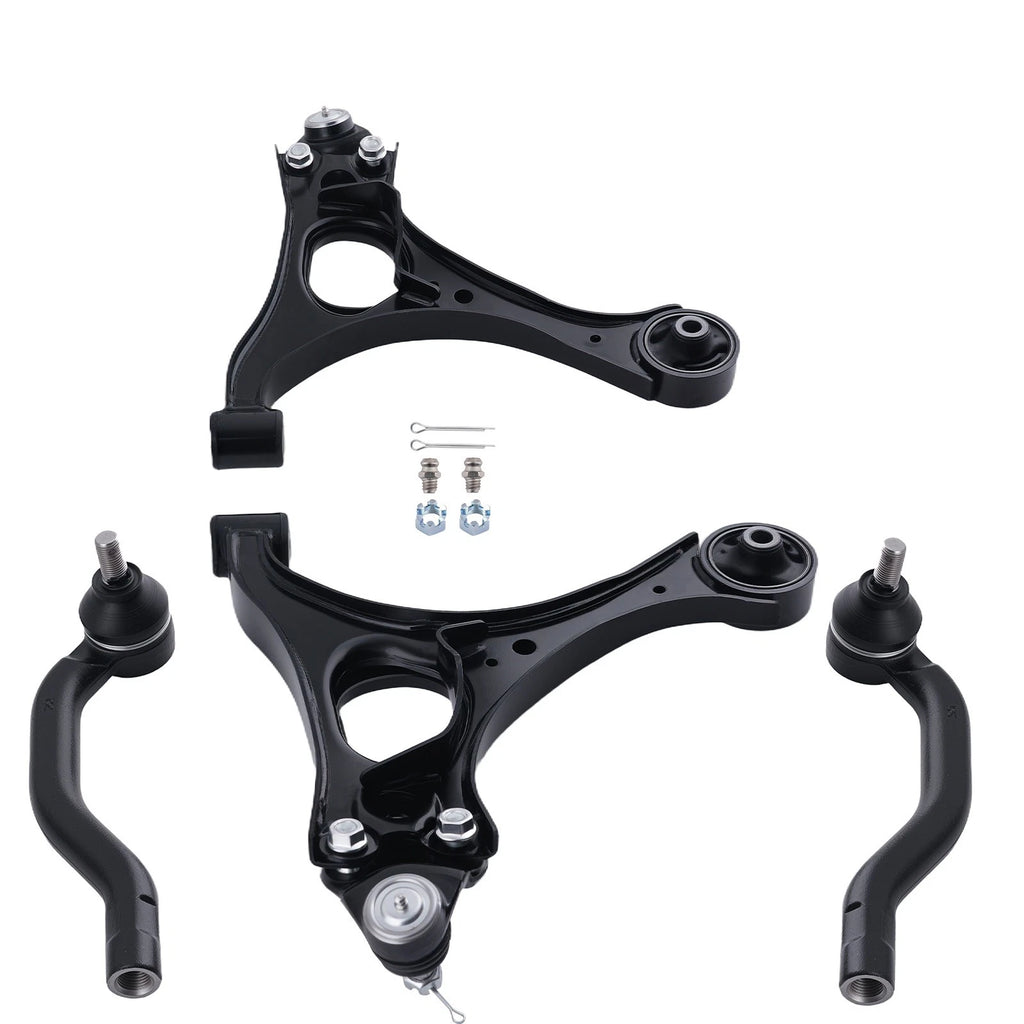 Front Lower Control Arms with Ball Joints & Tie Rod Ends for Honda Civic (2006–2011)