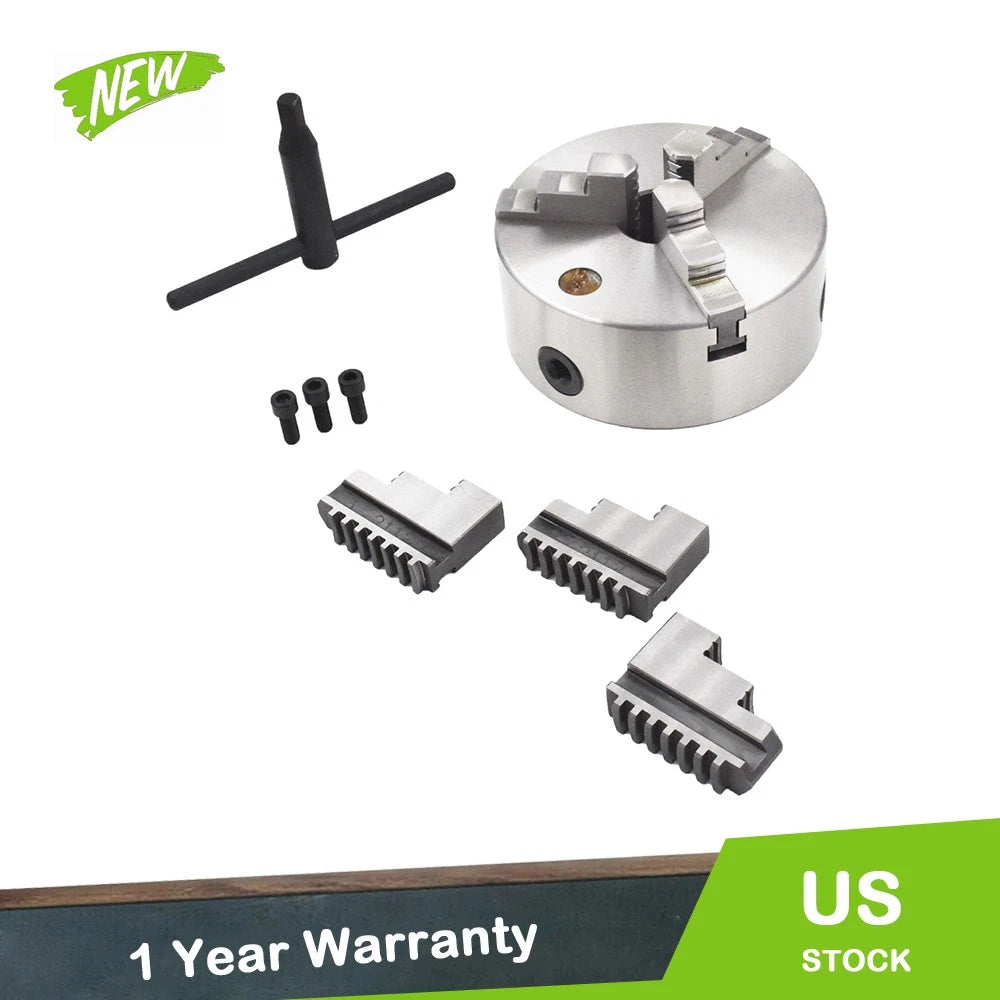 6" Self-Centering 3 Jaw Lathe Chuck for K11 Metal Lathe (YYYY–YYYY)