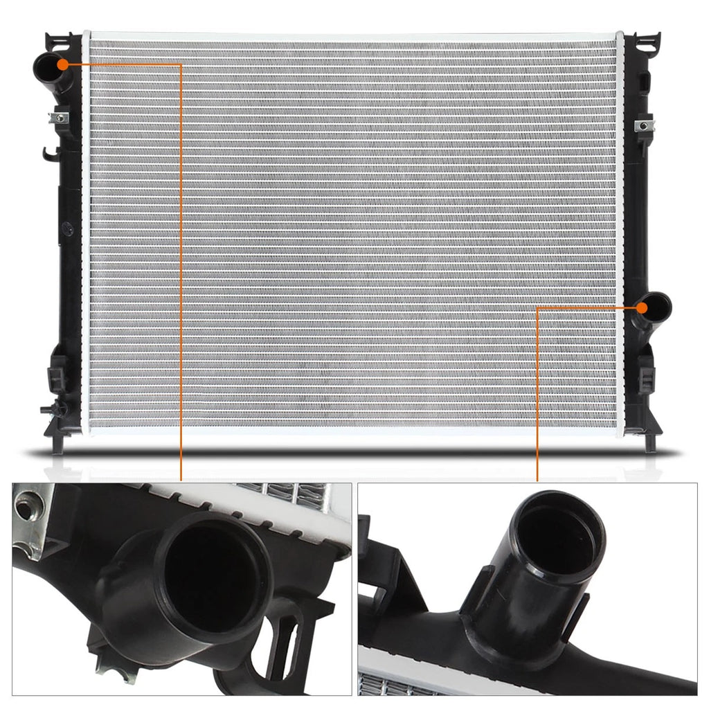 Aluminum Core Radiator for Chrysler 300/Dodge Magnum (2005–2008) DPI-2766