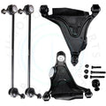 Set of 4 Front Lower Control Arms with Ball Joints for Volvo V70 S70 850