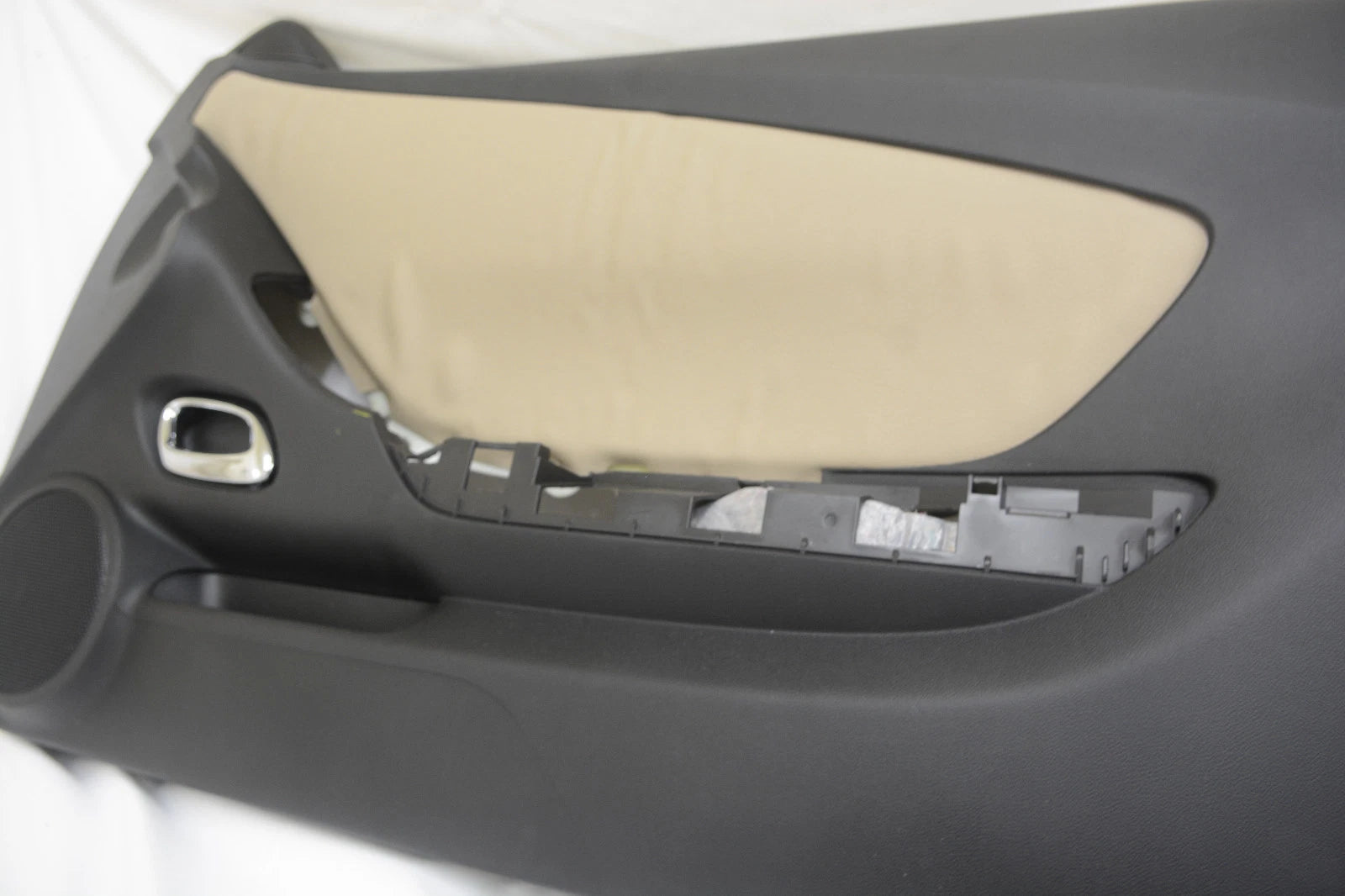 Door Panel Insert Cards for Chevrolet Camaro (2010–2015) Beige Leather