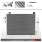 A/C Condenser for Mazda CX-9 (2016–2023) Aluminum Core Replacement