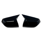 Set of 2 Black Mirror Cap Covers for Chevy Cadillac Escalade Suburban GMC Yukon (2021–2025)