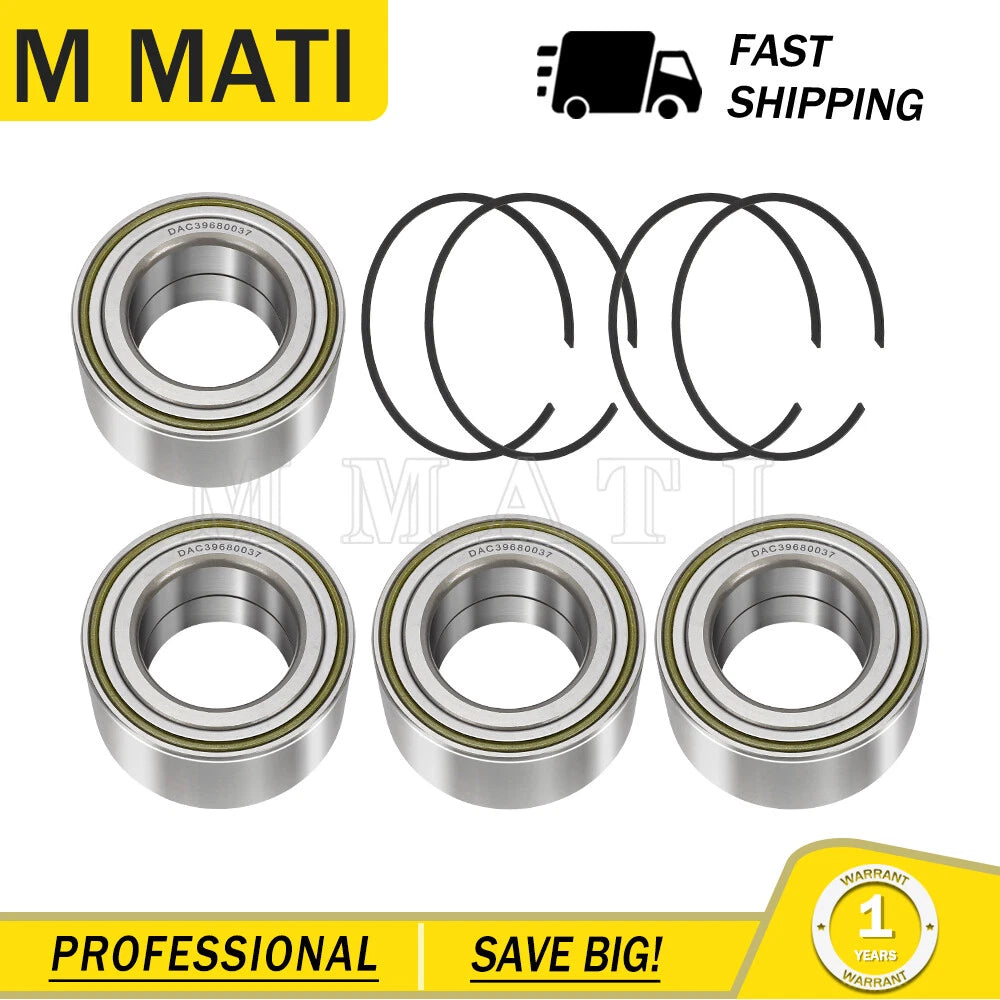 Set of 4 Wheel Bearings for Can-Am Maverick X3 R RR MAX (2017–2023)