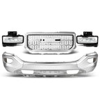 Chrome Clear Fog Lights for GMC Sierra 1500 (2016–2018)