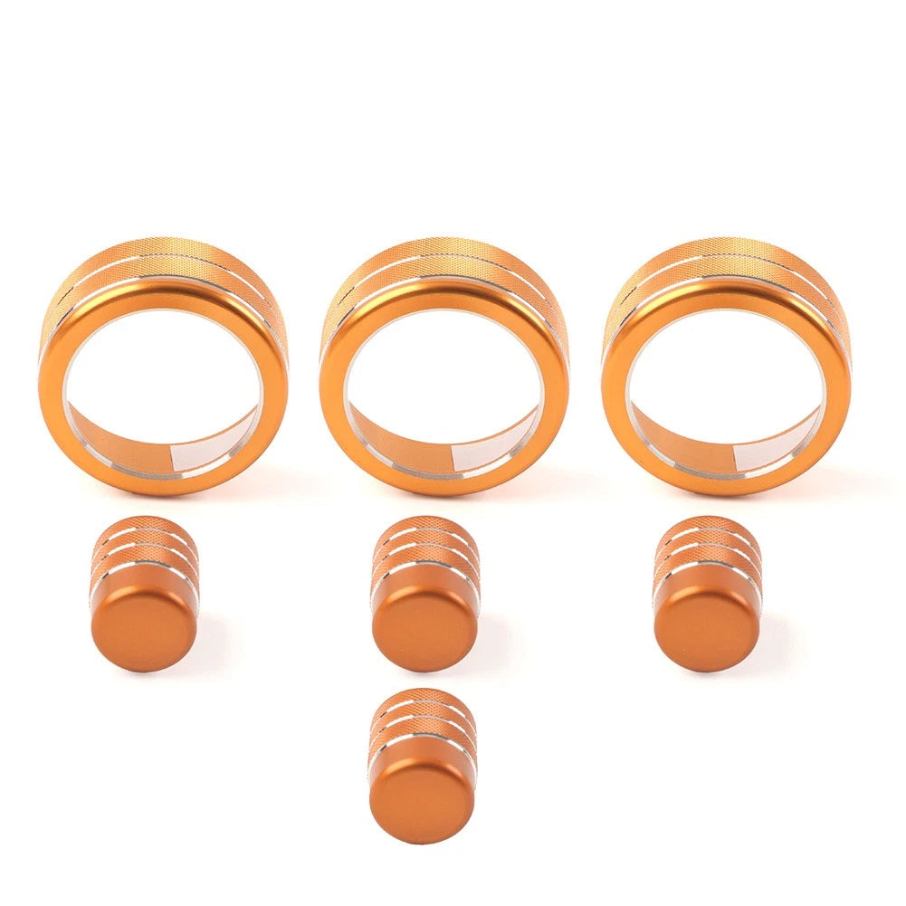 Switch Knob Ring Cover Trim for Honda Civic (2022–Present) & CR-V (2023–2024) Orange