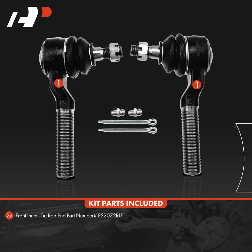 2X Front Inner Tie Rod End for Chevy Blazer S10 (1995-1998)