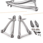 Footpeg Footrest Brackets for Kawasaki Ninja ZX6R (2009–2011) ZX10R (2008–2010)