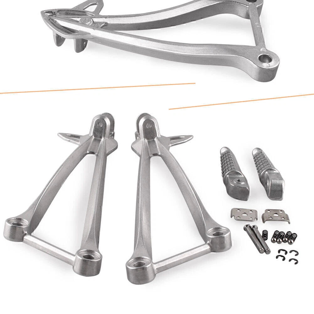 Footpeg Footrest Brackets for Kawasaki Ninja ZX6R (2009–2011) ZX10R (2008–2010)