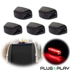 Set of 5 LED Red Rear Cab Roof Running Lights for Dodge RAM Promaster