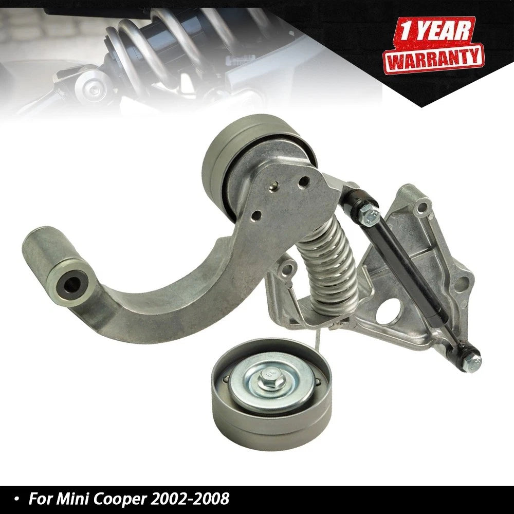 Drive Belt Tensioner with Pulley Kit for Mini Cooper S (2002–2008)