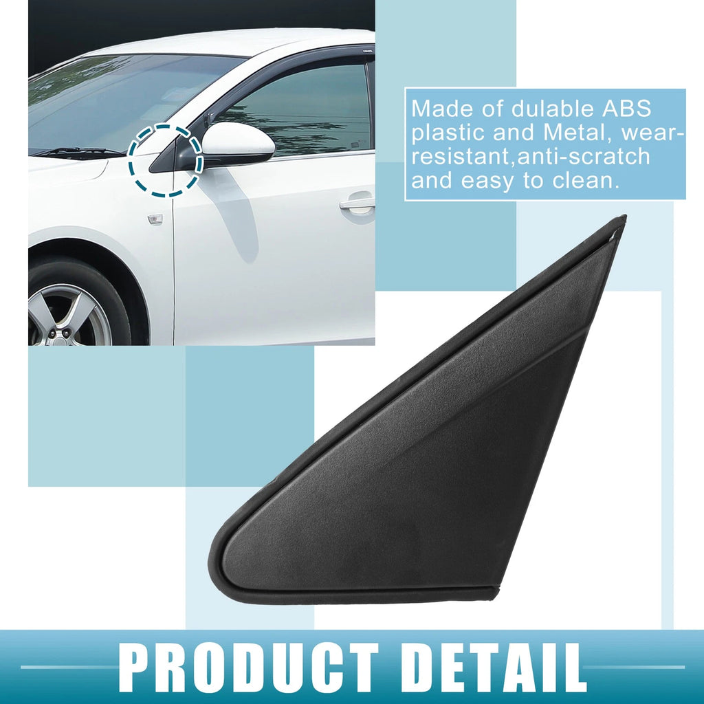 Front Left Door Mirror Corner Fender Triangle Cover for Chevrolet Cruze (2011–2016)