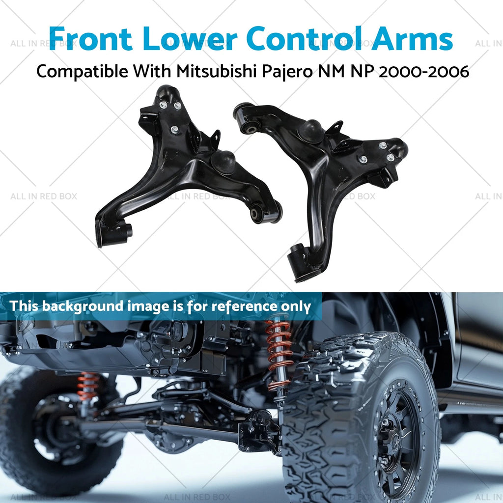 Front Lower Control Arm Pair for Mitsubishi Pajero NM NP (2000–2006)