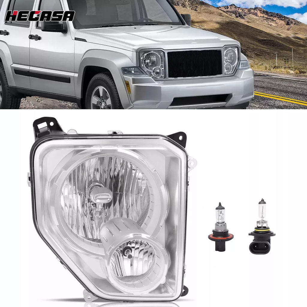 Headlight Assembly Right Side w/Fog Light for Jeep Liberty (2008–2012) #CH2503234
