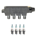 Set of 5 Ignition Coil & Iridium Spark Plug Kit for TT E36 Integra (1990–2000)