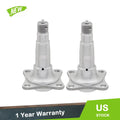 2-Pack Weld-On Round Spindle with Brake Flange for 3 (YYYY-YYYY)