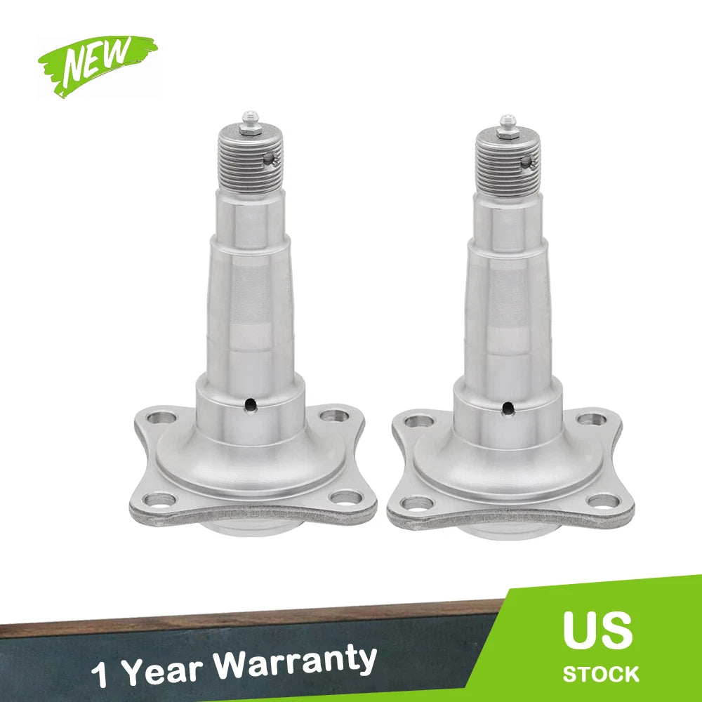 2-Pack Weld-On Round Spindle with Brake Flange for 3 (YYYY-YYYY)