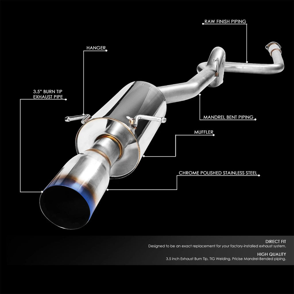 Stainless Catback Exhaust Muffler for Chevy Cobalt 2.2L (2005–2010)
