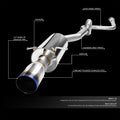 Stainless Catback Exhaust Muffler for Chevy Cobalt 2.2L (2005–2010)