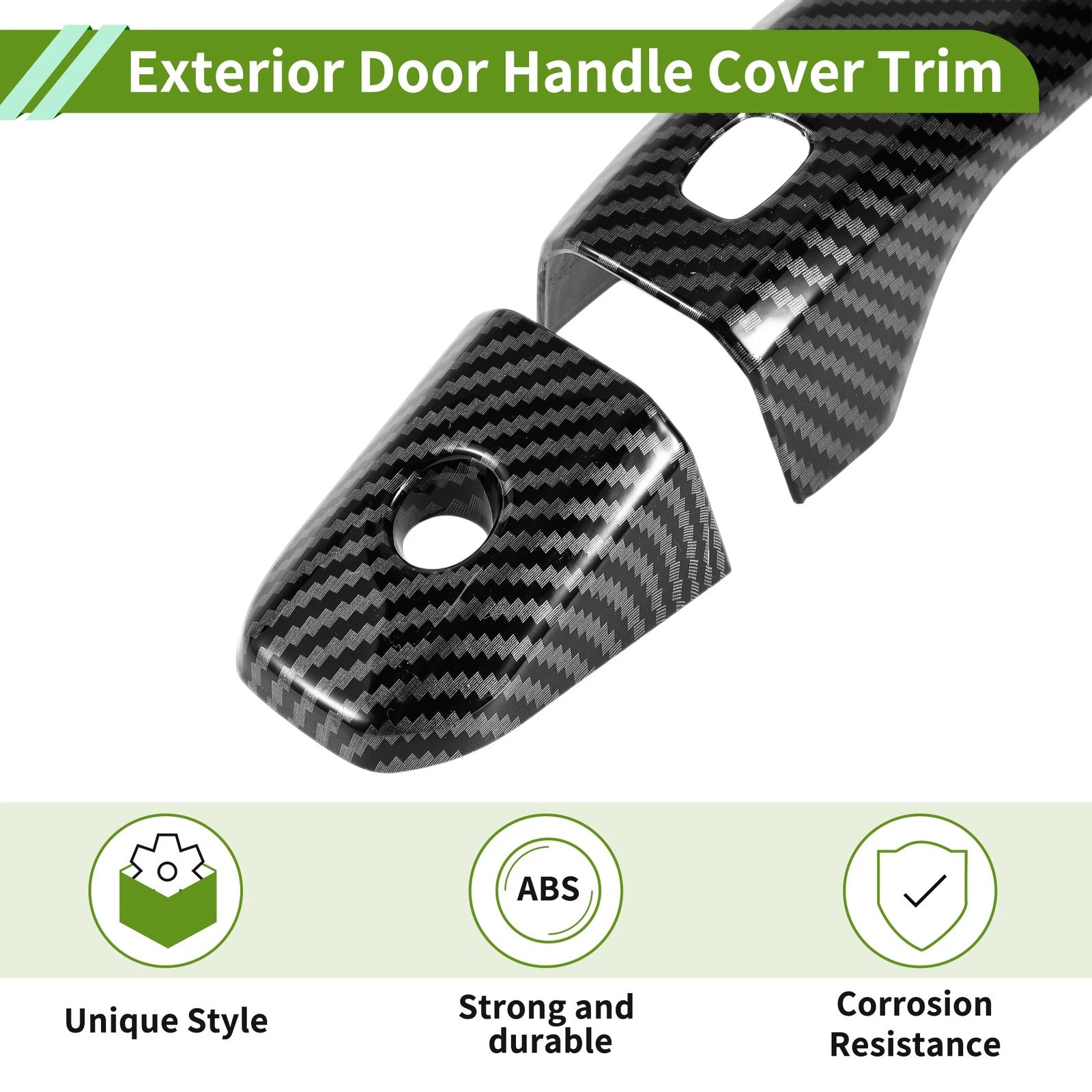 Set of 1 Exterior Door Handle Cover Trim for Chevrolet Colorado (2023–2024) ABS
