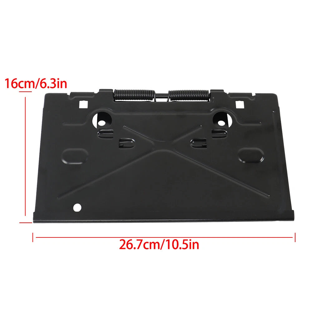 License Plate Bracket for Chevrolet Chevelle (1968–1972) Black