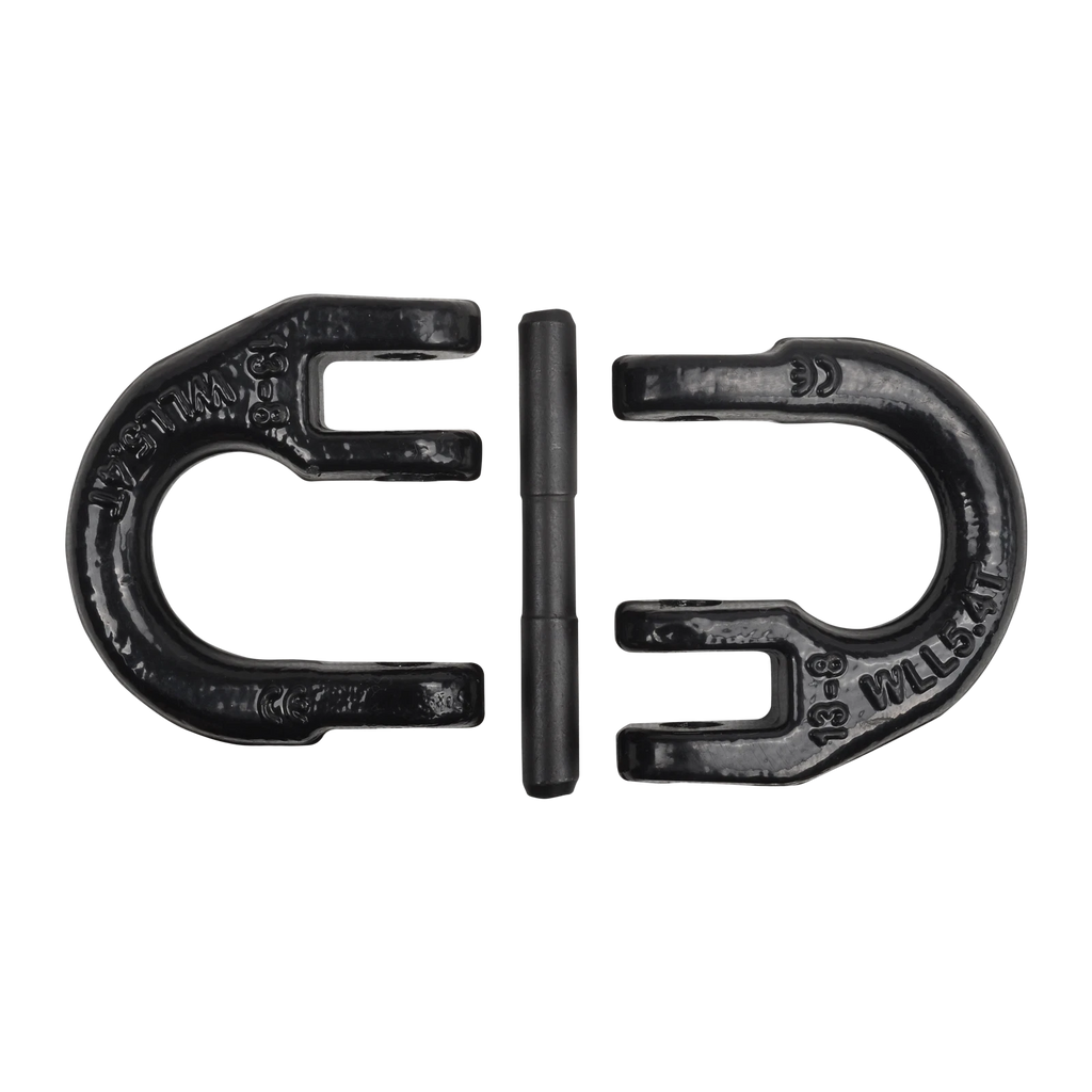 4Pcs Safety Chain Towing Hitch Hammer Lock Connector for Heavy Duty Truck
