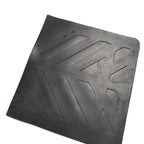 1 Pair Mud Flaps for Semi Truck Trailer (24"x 24", Heavy Duty, Black)