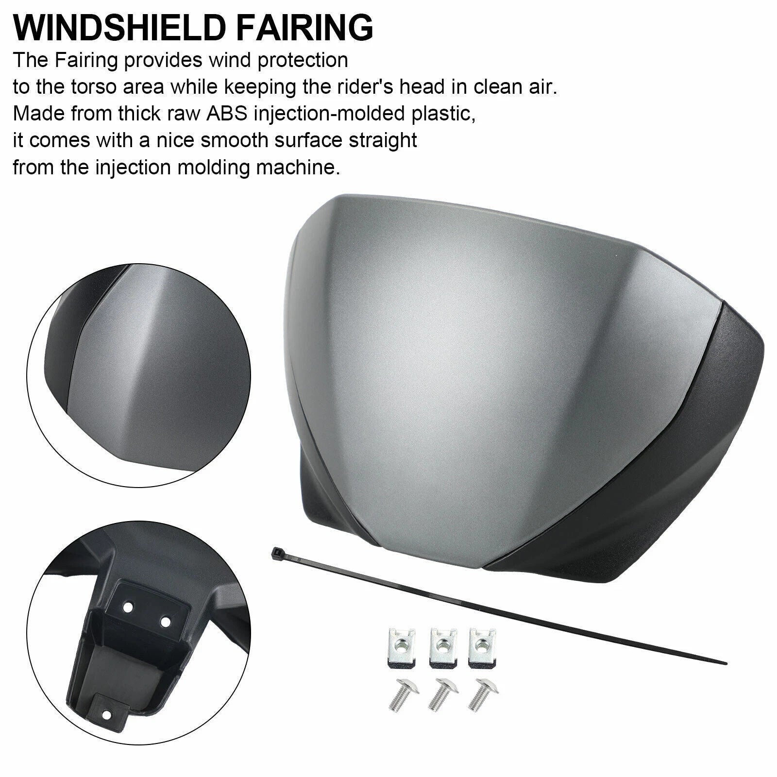 Windshield Fairing Deflector for Triumph Trident 660 (2021–Present) A9