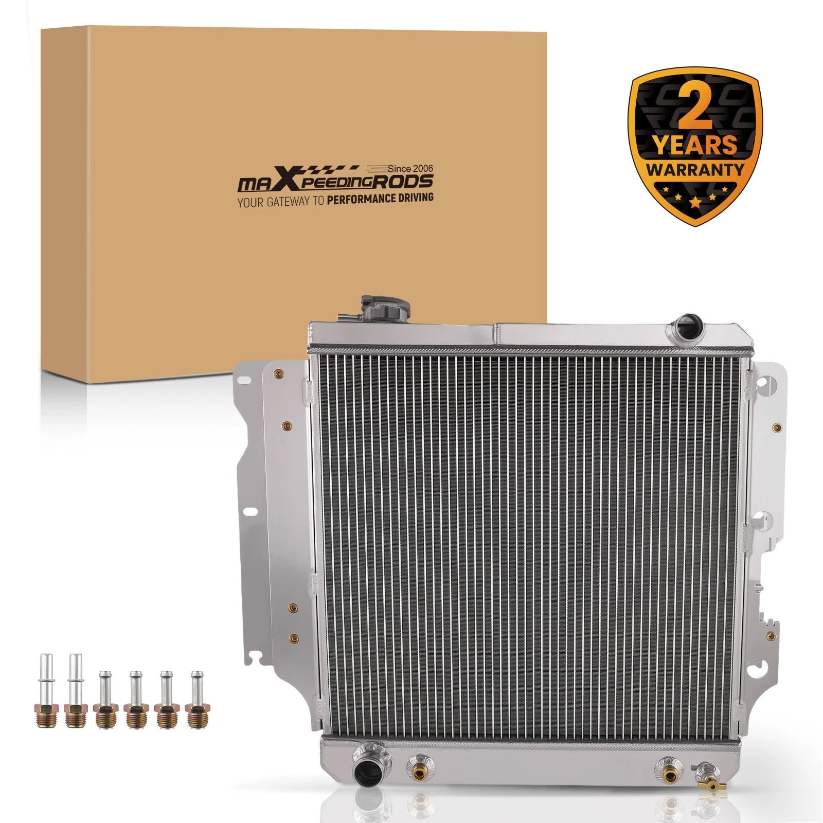 3 Row Aluminum Radiator for Jeep Wrangler (2006) 6Cyl 4.0L 2101