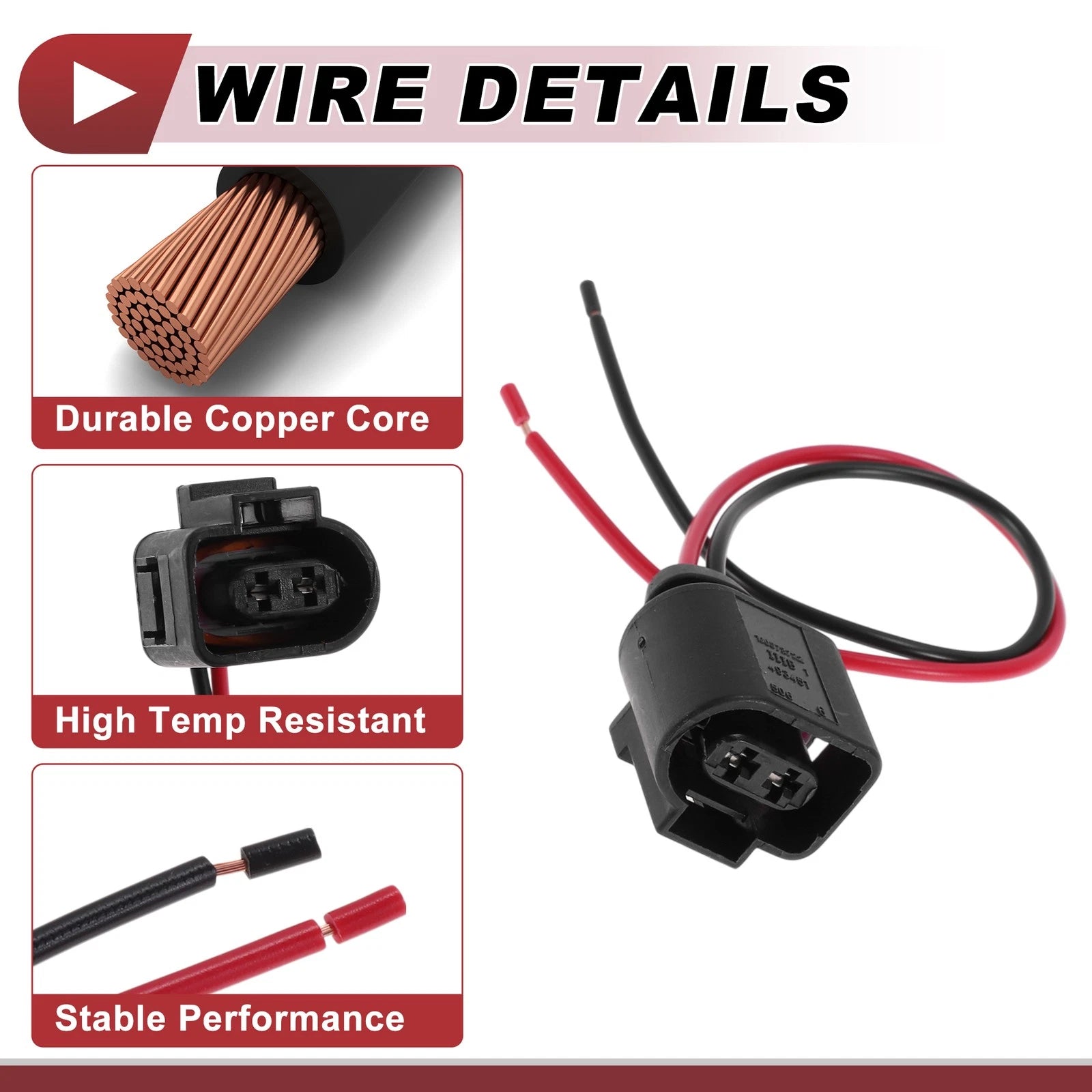 Turn Signal Light Socket Wiring for Volkswagen Beetle (1999–2010) No. 1H0953123F