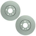 Set of 2 Bosch QuietCast Rear Disc Brake Rotors for Durango Grand Cherokee (329mm)