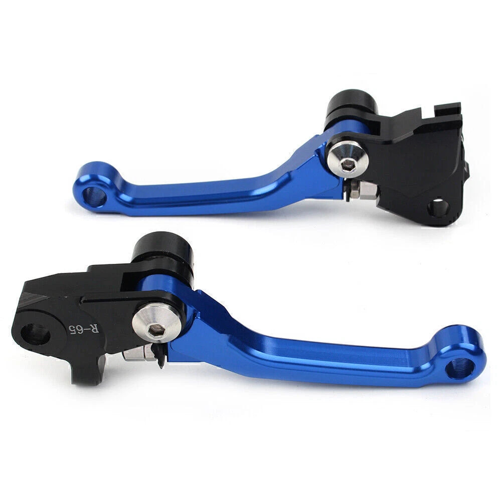 Blue Pivot Brake Clutch Levers for Yamaha YZ 250F YZ 426F YZ 450F (2009–2020)