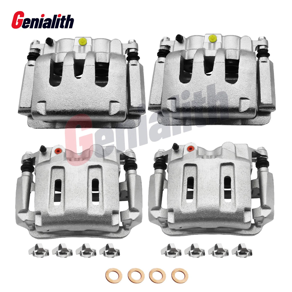 4X Phenolic Brake Calipers for F-250 F-350 Super Duty (2005–2007)