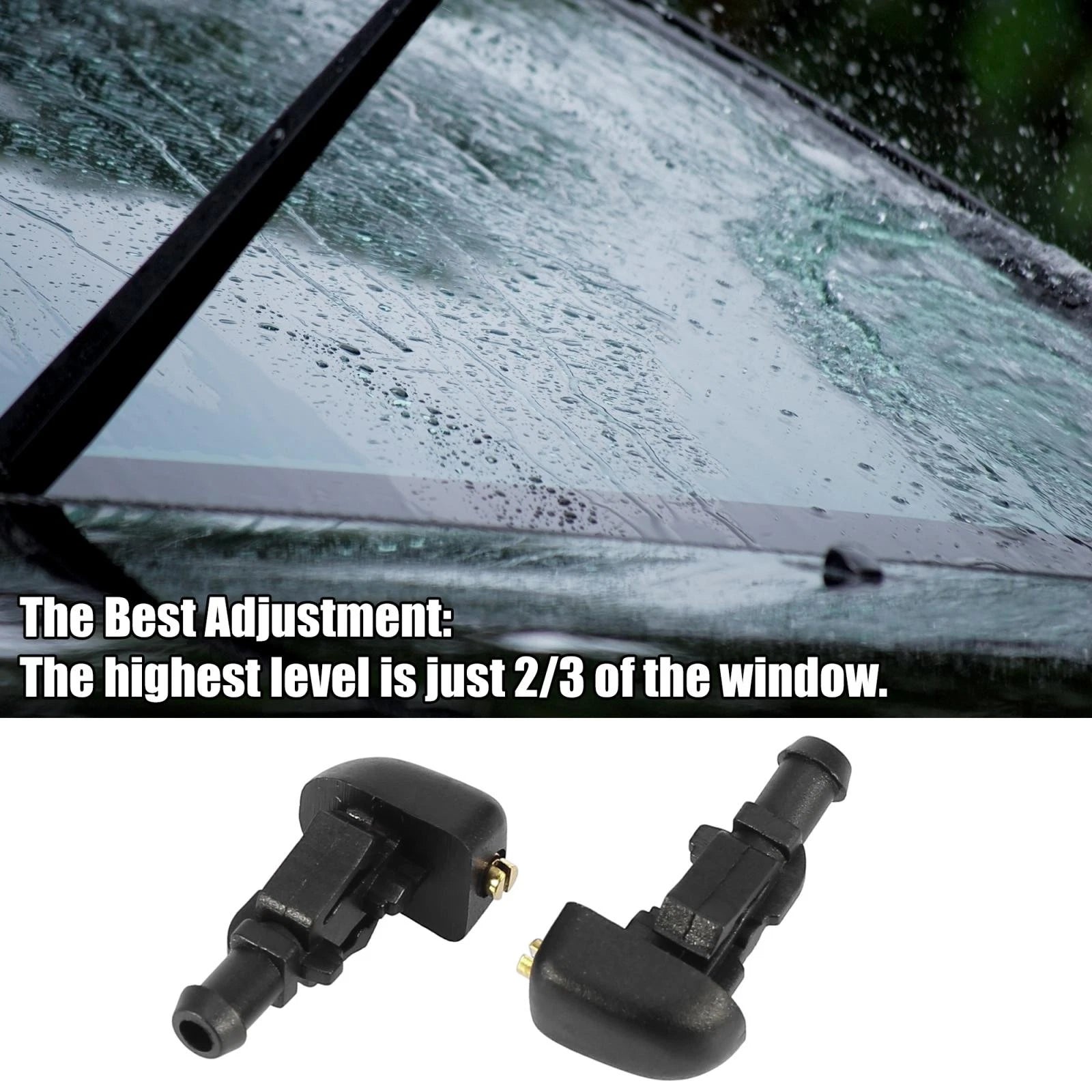 13pcs Front Windshield Washer Nozzle Kit 289317S000 for Nissan Armada (2004–2015)