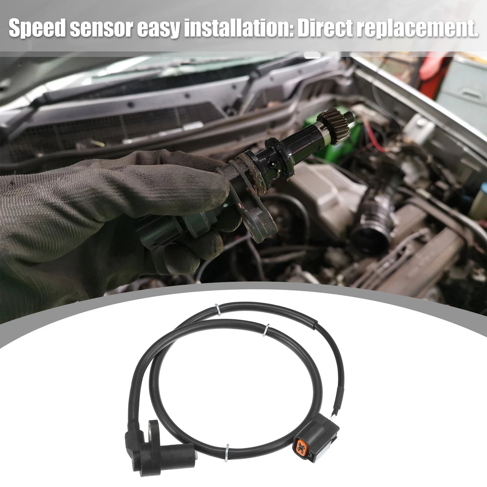 Rear Left ABS Speed Sensor for Mitsubishi Outlander (2003–2006) MR493459