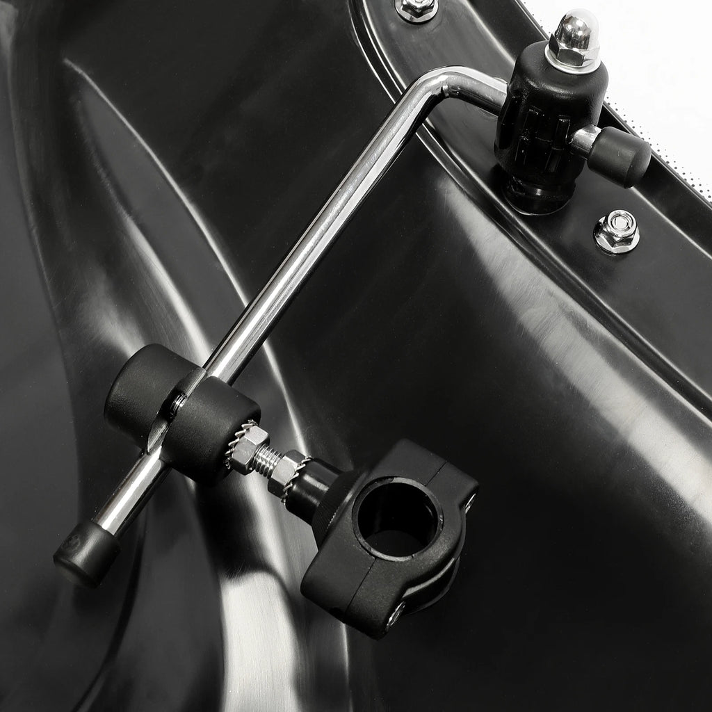 Batwing Fairing Windshield with Bracket for Harley Yamaha Honda Motorcycle