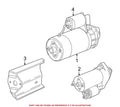 Starter Solenoid for BMW 318i 318is 318ti 323Ci 323i 325Ci 325i (1992–2006)