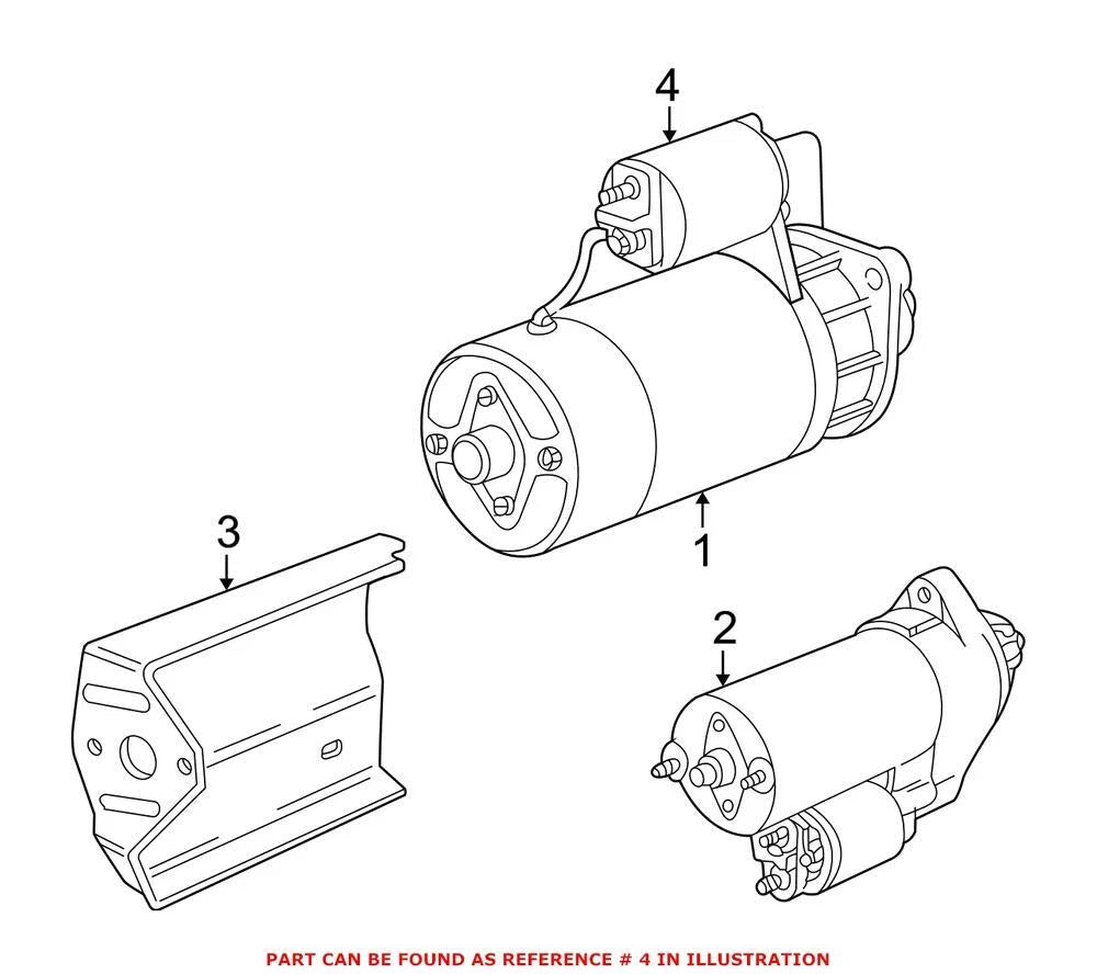 Starter Solenoid for BMW 318i 318is 318ti 323Ci 323i 325Ci 325i (1992–2006)
