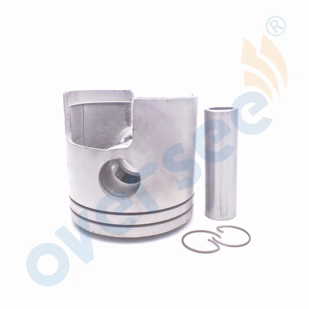 Piston STD + Ring for Yamaha 2T 20-25HP Outboard Motor (6L2-11631-00-97, 6L2-11610)