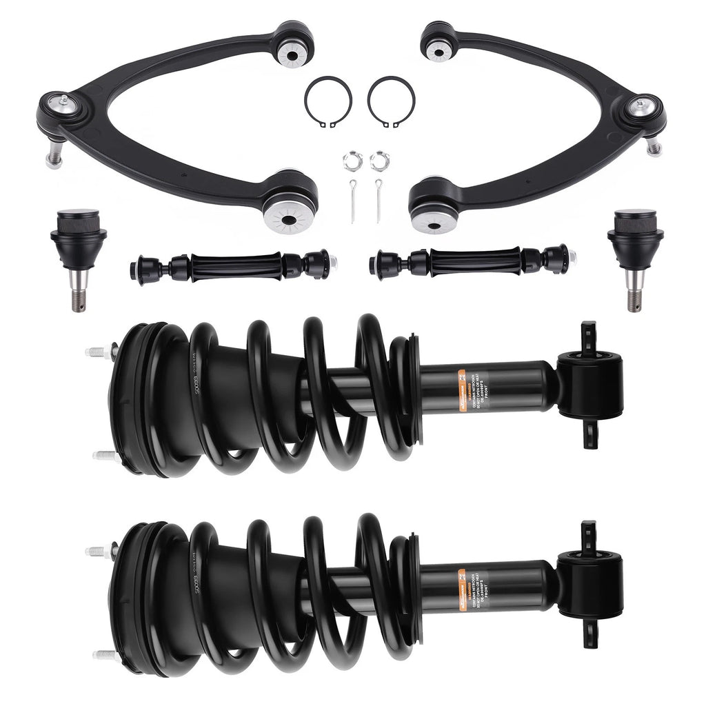 Front Complete Struts Control Arms Kit for Chevy Suburban 1500 Tahoe (2007–2015)