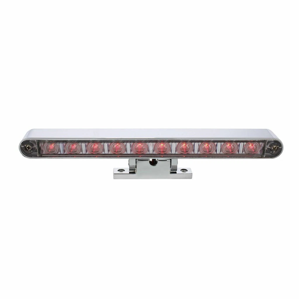 Third Brake Light LED Bar Replacement Clear Lens Chrome Housing for Toyota